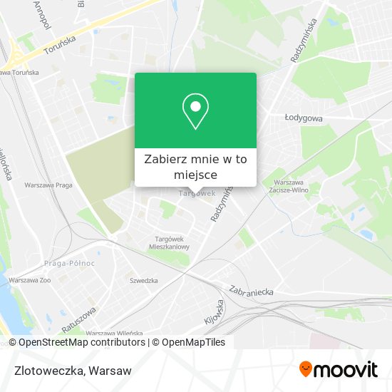 Mapa Zlotoweczka