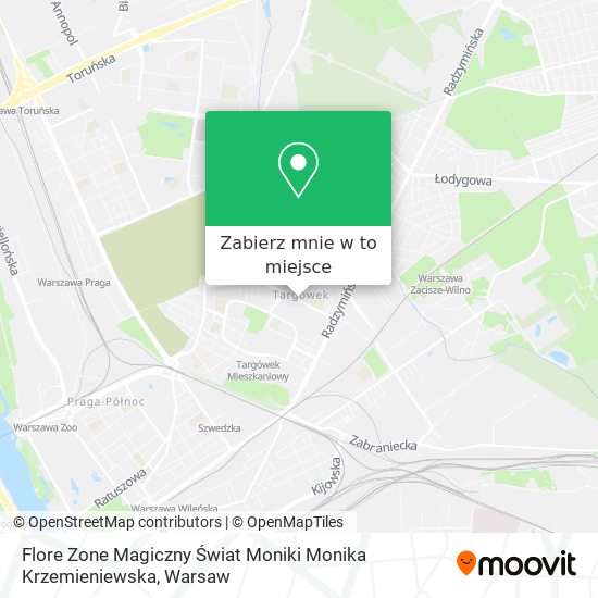 Mapa Flore Zone Magiczny Świat Moniki Monika Krzemieniewska