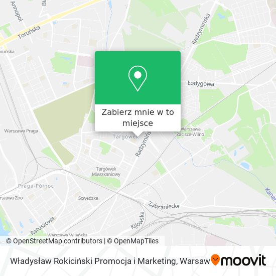 Mapa Władysław Rokiciński Promocja i Marketing