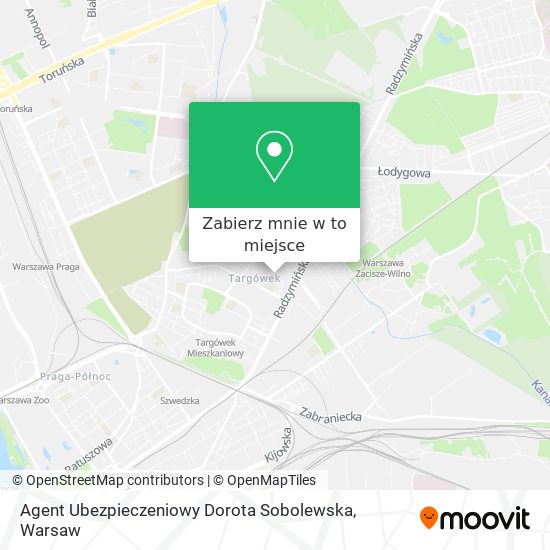 Mapa Agent Ubezpieczeniowy Dorota Sobolewska