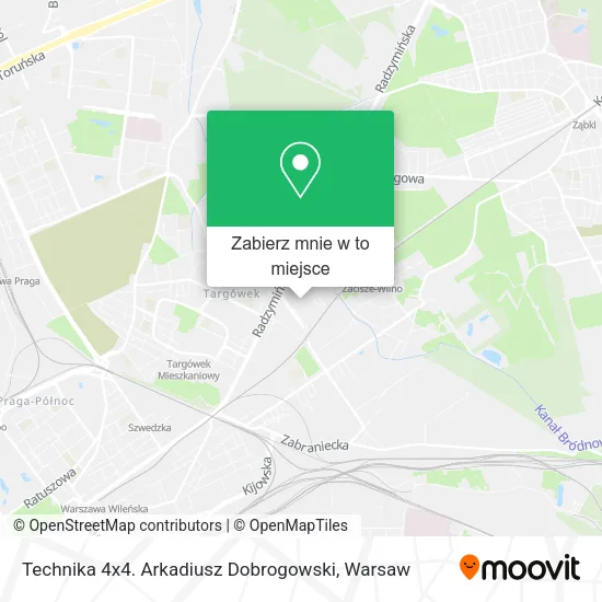 Mapa Technika 4x4. Arkadiusz Dobrogowski