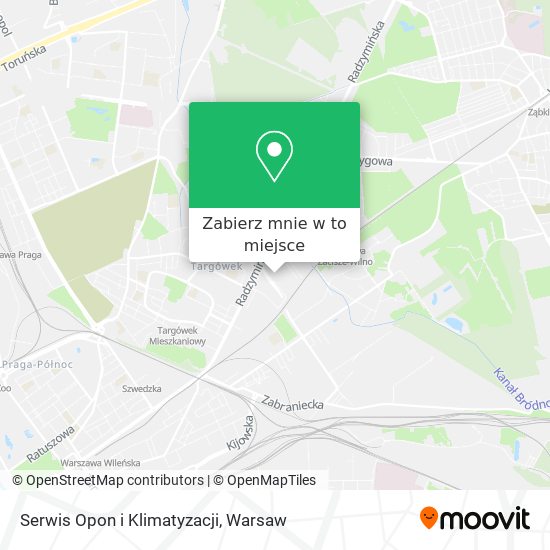 Mapa Serwis Opon i Klimatyzacji