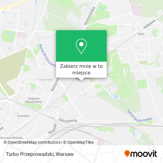 Mapa Turbo Przeprowadzki