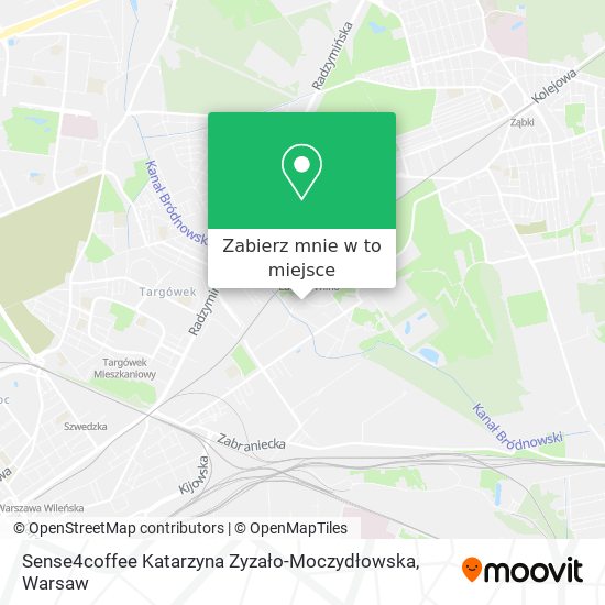 Mapa Sense4coffee Katarzyna Zyzało-Moczydłowska