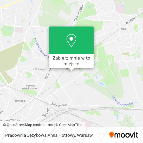 Mapa Pracownia Językowa Anna Hottowy