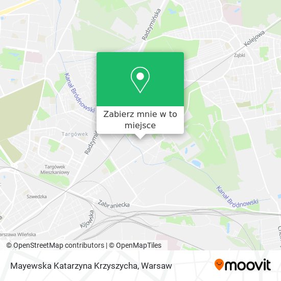 Mapa Mayewska Katarzyna Krzyszycha