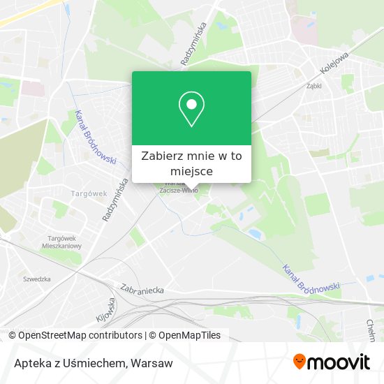 Mapa Apteka z Uśmiechem