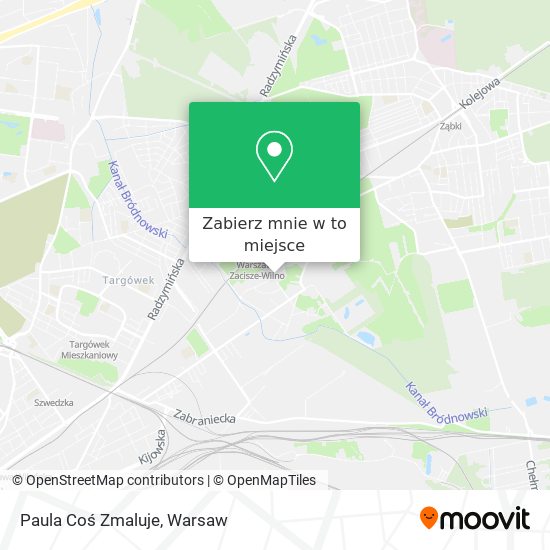 Mapa Paula Coś Zmaluje