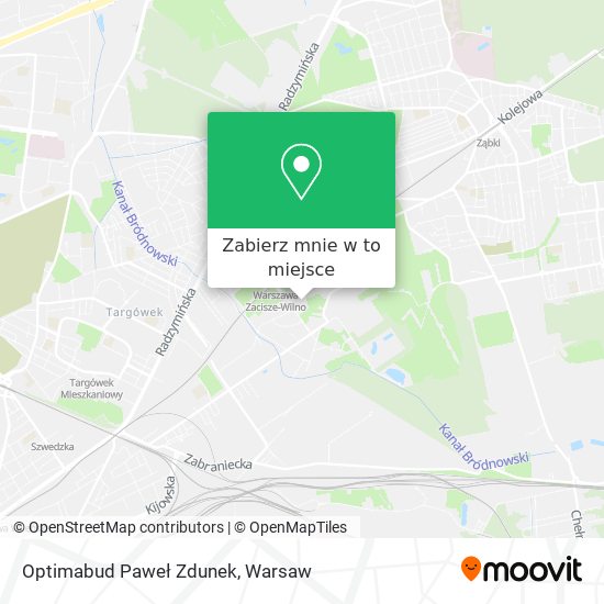 Mapa Optimabud Paweł Zdunek