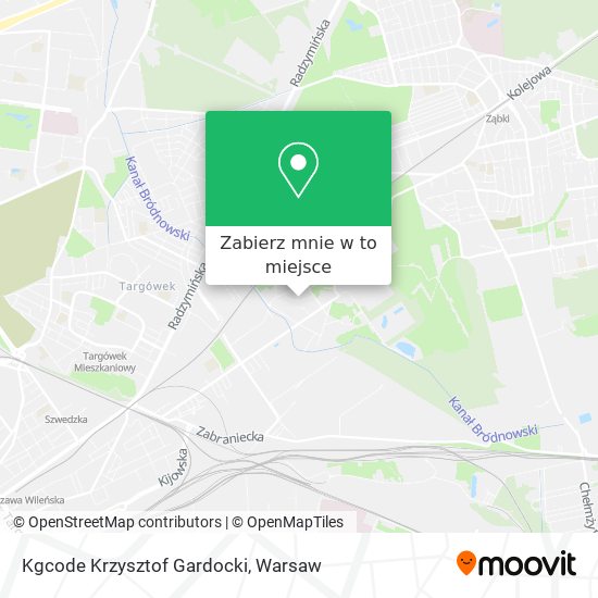 Mapa Kgcode Krzysztof Gardocki