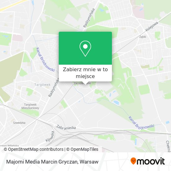 Mapa Majomi Media Marcin Gryczan