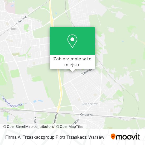 Mapa Firma A. Trzaskaczgroup Piotr Trzaskacz