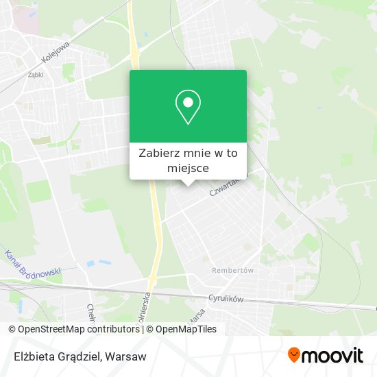 Mapa Elżbieta Grądziel