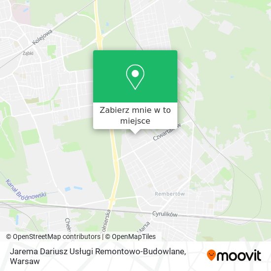 Mapa Jarema Dariusz Usługi Remontowo-Budowlane