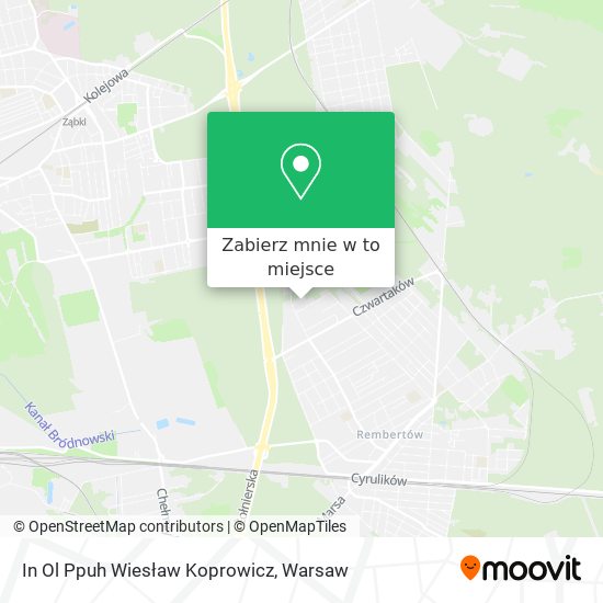 Mapa In Ol Ppuh Wiesław Koprowicz