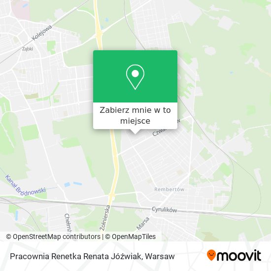 Mapa Pracownia Renetka Renata Jóźwiak