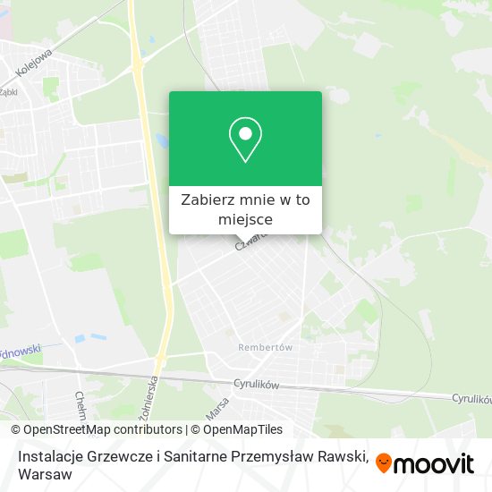 Mapa Instalacje Grzewcze i Sanitarne Przemysław Rawski