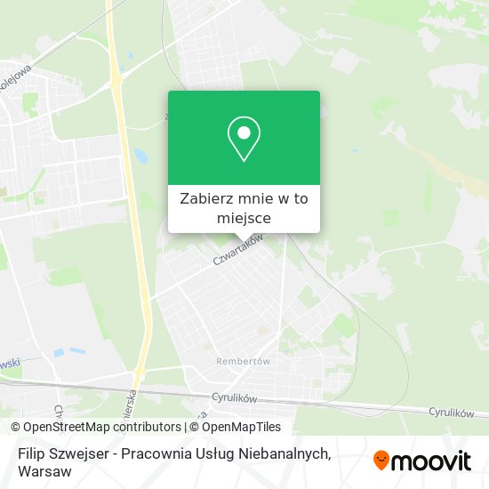 Mapa Filip Szwejser - Pracownia Usług Niebanalnych