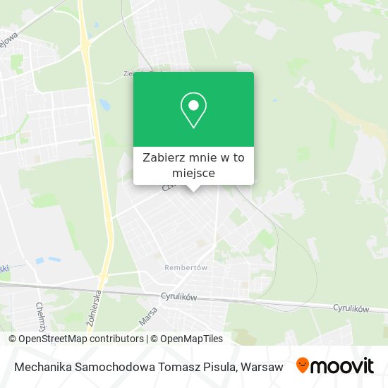 Mapa Mechanika Samochodowa Tomasz Pisula