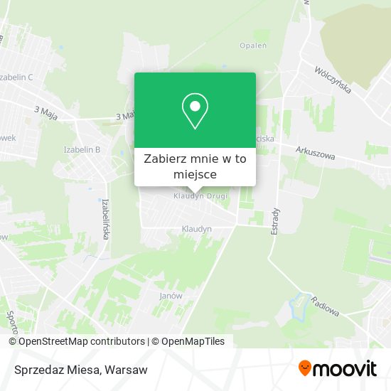 Mapa Sprzedaz Miesa