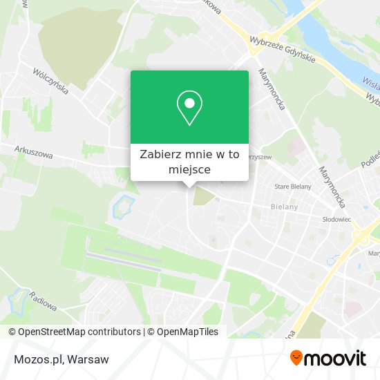 Mapa Mozos.pl