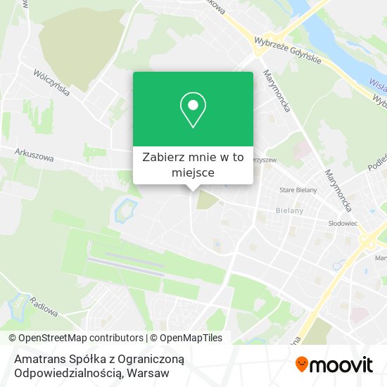 Mapa Amatrans Spółka z Ograniczoną Odpowiedzialnością