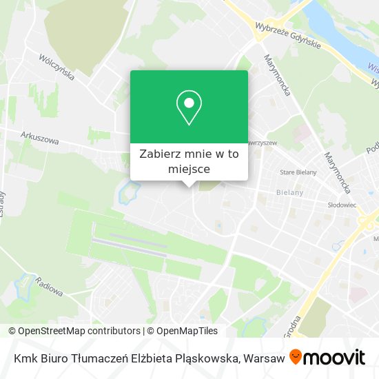 Mapa Kmk Biuro Tłumaczeń Elżbieta Pląskowska