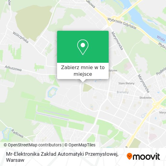 Mapa Mr-Elektronika Zakład Automatyki Przemysłowej