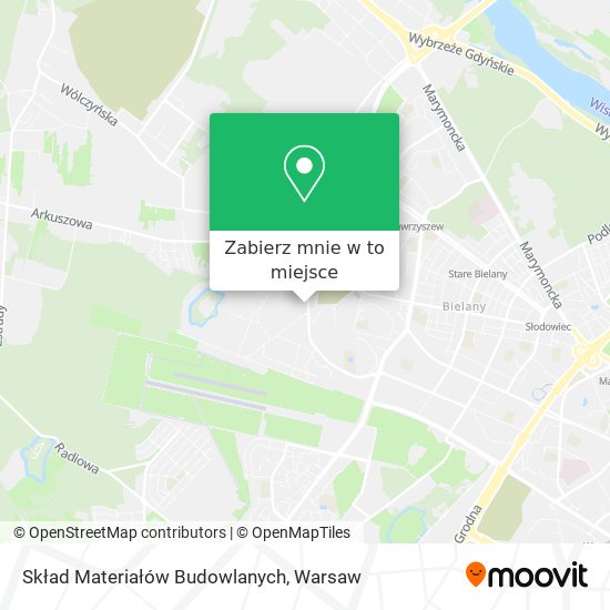 Mapa Skład Materiałów Budowlanych