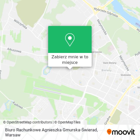 Mapa Biuro Rachunkowe Agnieszka Gmurska-Świerad