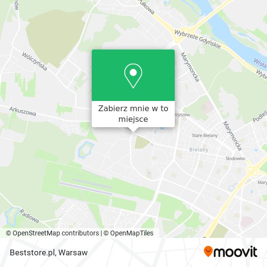 Mapa Beststore.pl