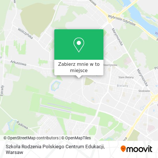 Mapa Szkoła Rodzenia Polskiego Centrum Edukacji