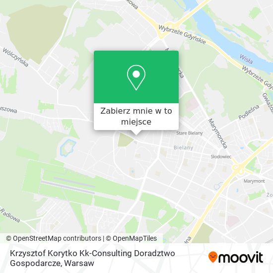 Mapa Krzysztof Korytko Kk-Consulting Doradztwo Gospodarcze