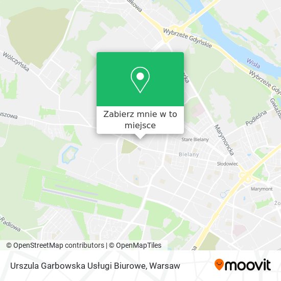 Mapa Urszula Garbowska Usługi Biurowe