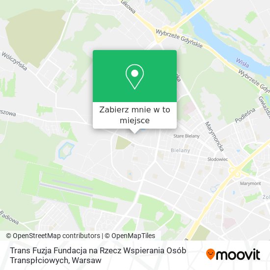 Mapa Trans Fuzja Fundacja na Rzecz Wspierania Osób Transpłciowych