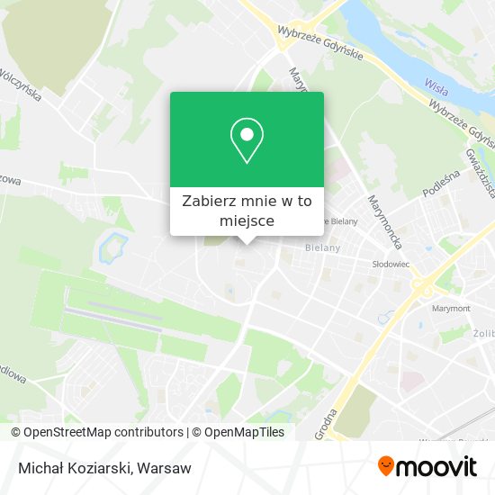 Mapa Michał Koziarski