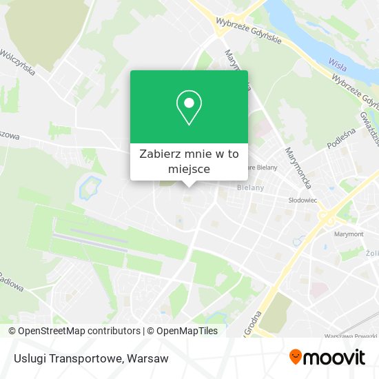 Mapa Uslugi Transportowe