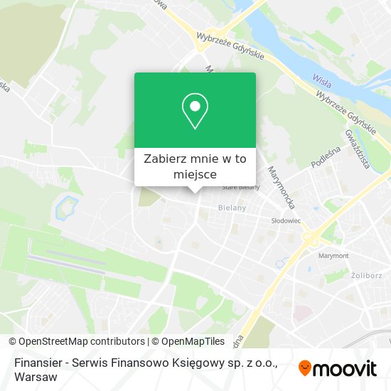 Mapa Finansier - Serwis Finansowo Księgowy sp. z o.o.