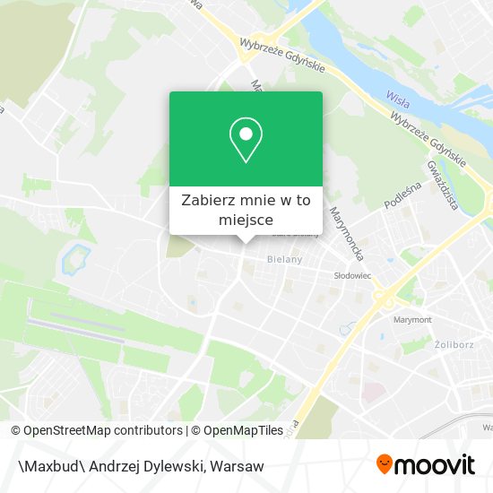 Mapa \Maxbud\ Andrzej Dylewski