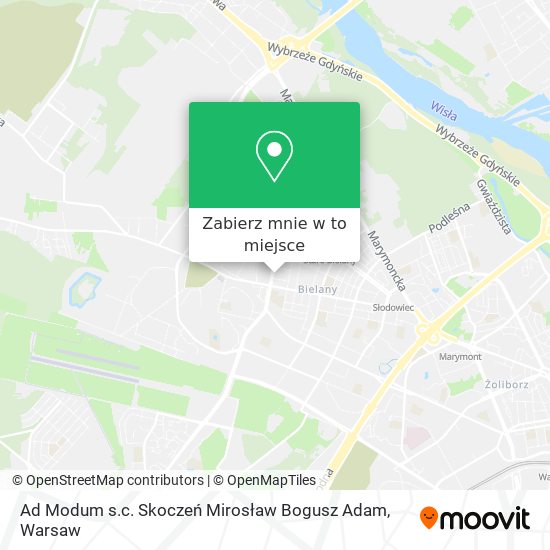 Mapa Ad Modum s.c. Skoczeń Mirosław Bogusz Adam