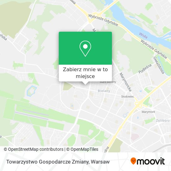 Mapa Towarzystwo Gospodarcze Zmiany