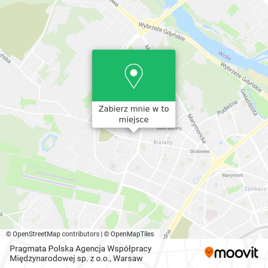 Mapa Pragmata Polska Agencja Współpracy Międzynarodowej sp. z o.o.