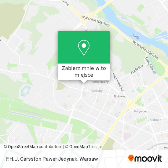 Mapa F.H.U. Carsston Paweł Jedynak