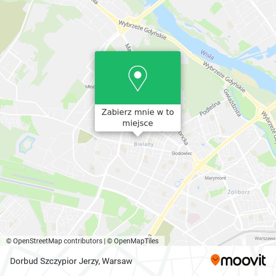 Mapa Dorbud Szczypior Jerzy