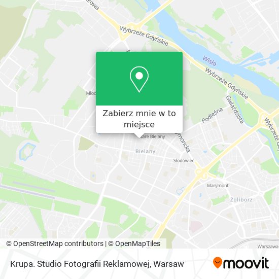 Mapa Krupa. Studio Fotografii Reklamowej