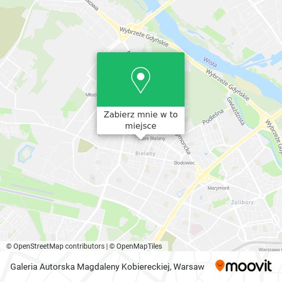 Mapa Galeria Autorska Magdaleny Kobiereckiej