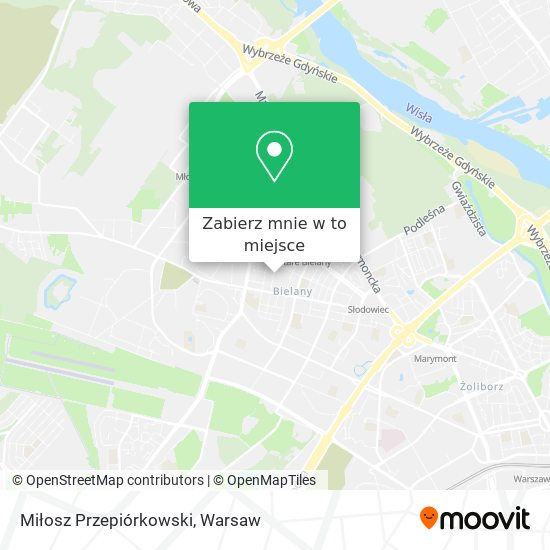 Mapa Miłosz Przepiórkowski