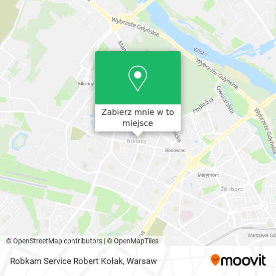 Mapa Robkam Service Robert Kołak