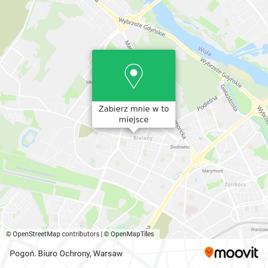 Mapa Pogoń. Biuro Ochrony