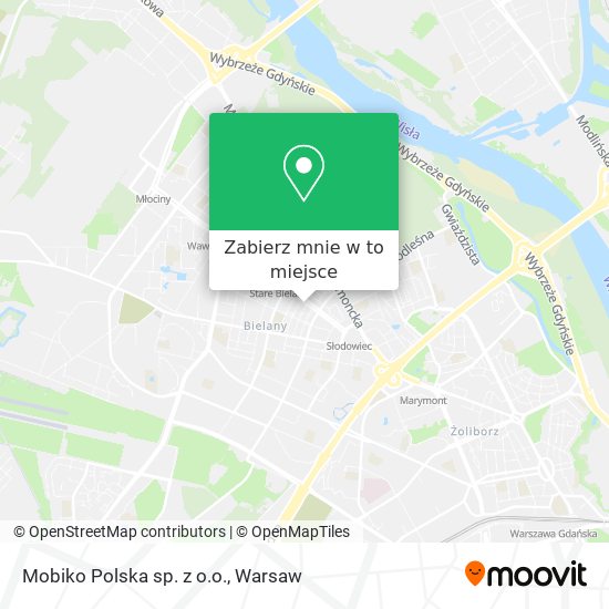 Mapa Mobiko Polska sp. z o.o.